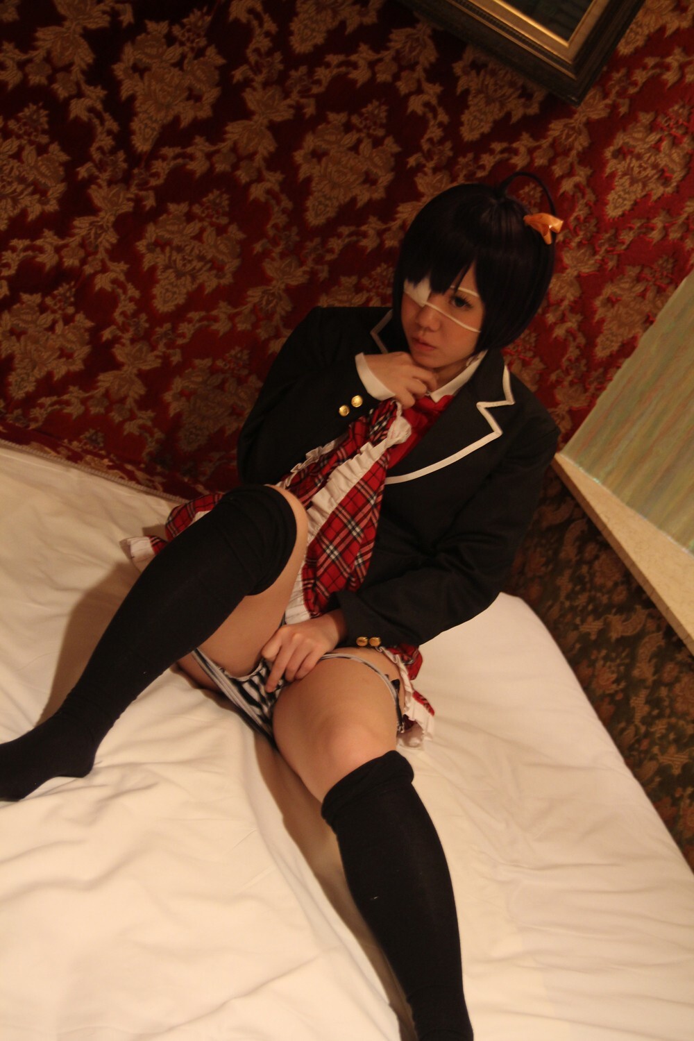 [Cosplay]  Hot Rikka Takanashi from Chuunibyou Demo Koi Ga Shitai